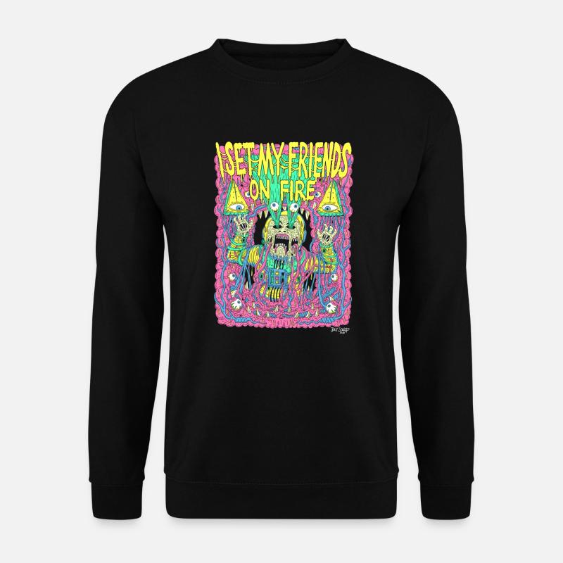 FriendsOnFire - Unisex Sweatshirt - black