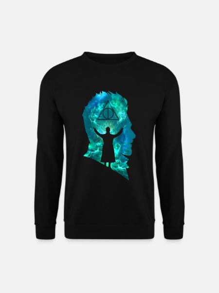 Les Animaux Fantastiques Grindelwald Profil - Sweat-shirt Unisexe - noir