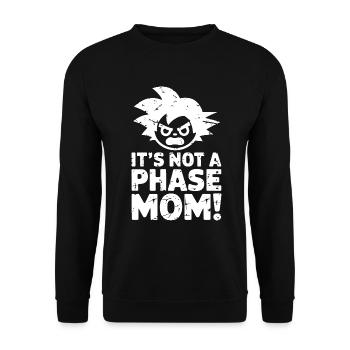 Ce n’est pas une phase maman ! Emo Goth Alternative - Sweat-shirt Unisexe - noir - Devant - Alina (178cm) & Michal (187cm)