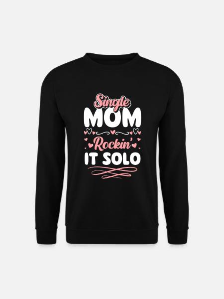 Single Parent Team Love - Unisex Sweatshirt - black