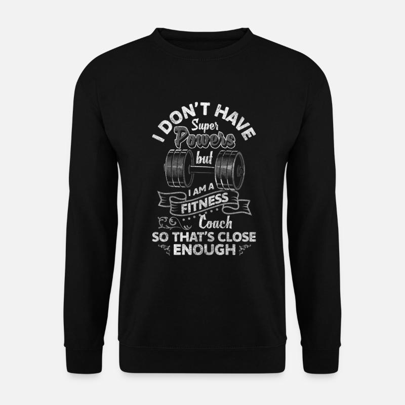 Trainer Gym Sport - Unisex Sweatshirt - black
