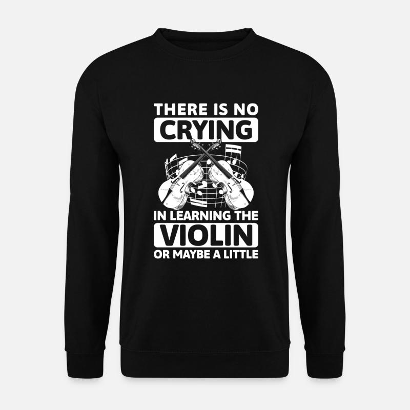 Musiker Instrument Klassik - Unisex Pullover - Schwarz