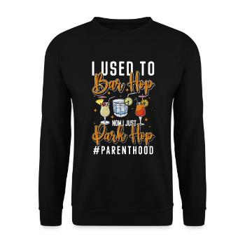 Celebrate Drunk Party - Unisex Sweatshirt - black - Front - Alina (178cm) & Michal (187cm)