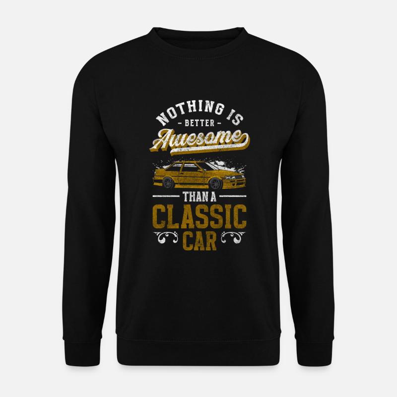 Auto Liebhaber Wertvoll - Unisex Pullover - Schwarz