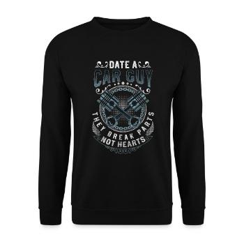 Tuner Show Workshop - Unisex Sweatshirt - black - Front - Alina (178cm) & Michal (187cm)