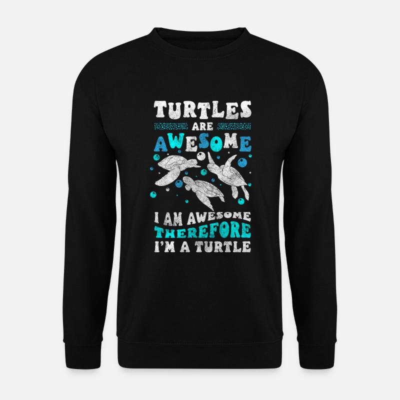 Panzer Reptilien Zoo - Unisex Pullover - Schwarz