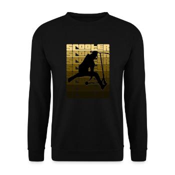 Scooter - Unisex Pullover - Schwarz - Vorne - Alina (178cm) & Michal (187cm)