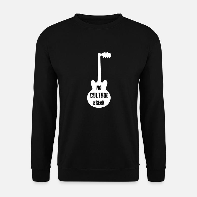 no culture break - Unisex Pullover - Schwarz