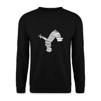 Parkour Sport - Sweat-shirt Unisexe - noir - Devant - Alina (178cm) & Michal (187cm)