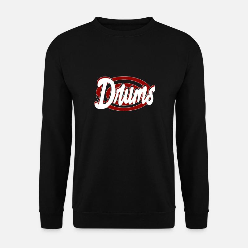Drums - Unisex Sweatshirt - black