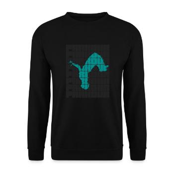 parkour - Sweat-shirt Unisexe - noir - Devant - Alina (178cm) & Michal (187cm)