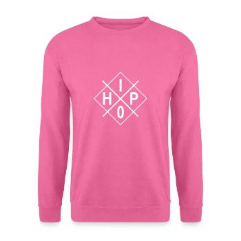 hip hop - Unisex Sweatshirt - pink - Front