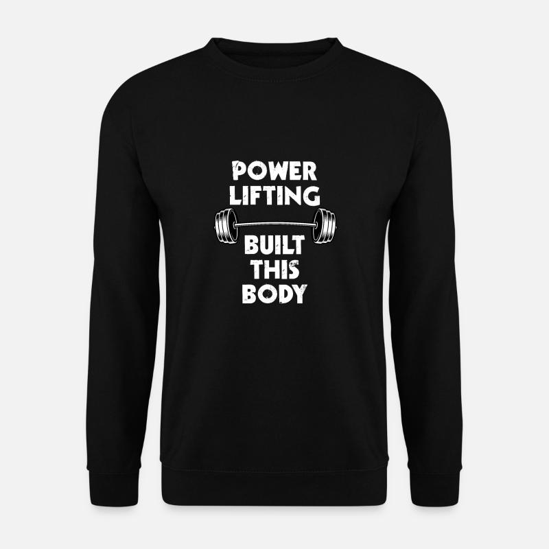 Powerlifting - Unisex Sweatshirt - black