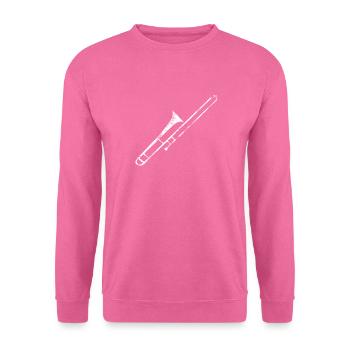 Trombone Artwork - Unisex Sweatshirt - pink - Front