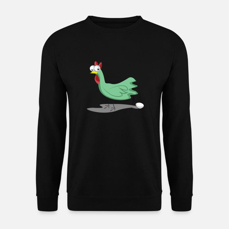 chicken - Unisex Sweatshirt - black
