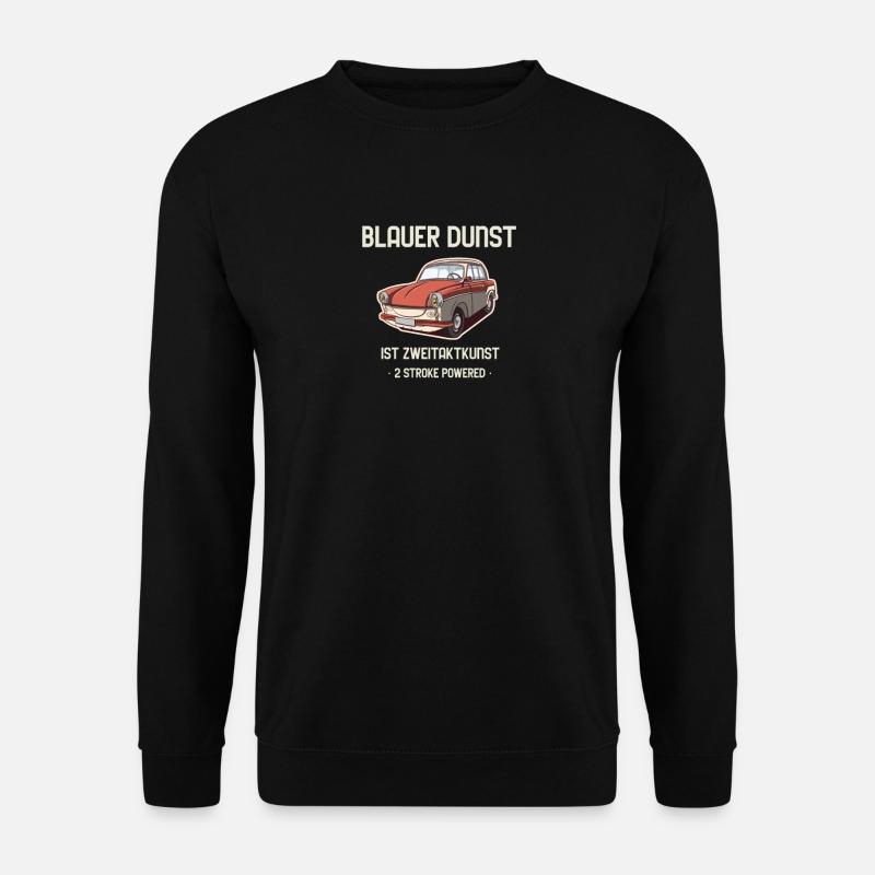 TRABI 500  500 Zweitakt 2Takt Blauer Dunst - Unisex Pullover - Schwarz