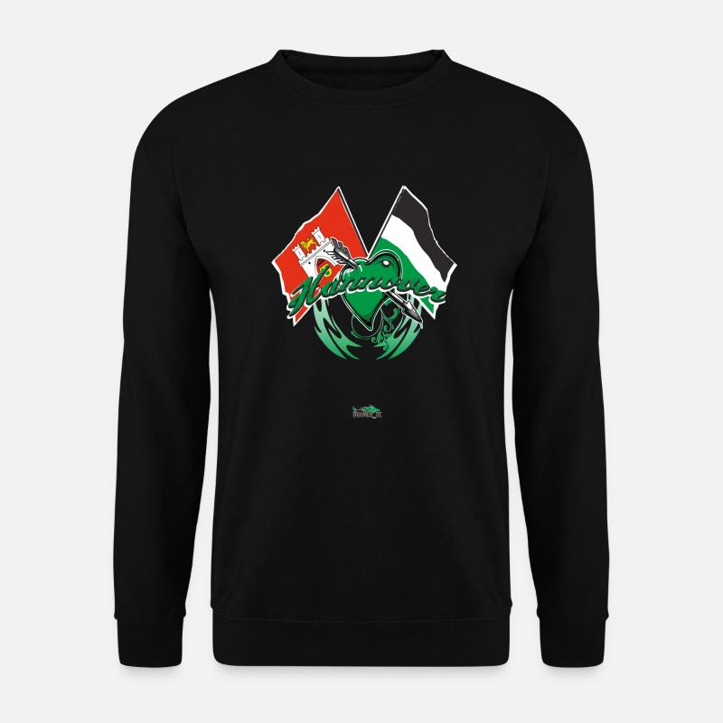 Afficher le drapeau - Hanovre - Sweat-shirt Unisexe - noir