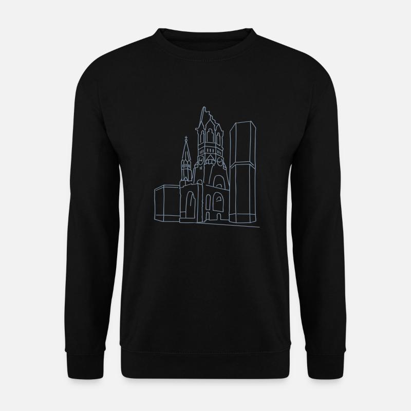 Gedächtniskirche Berlin - Unisex Pullover - Schwarz