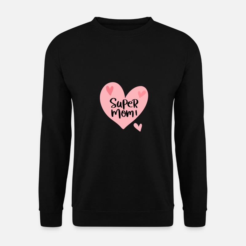 Super Momi - Unisex Pullover - Schwarz