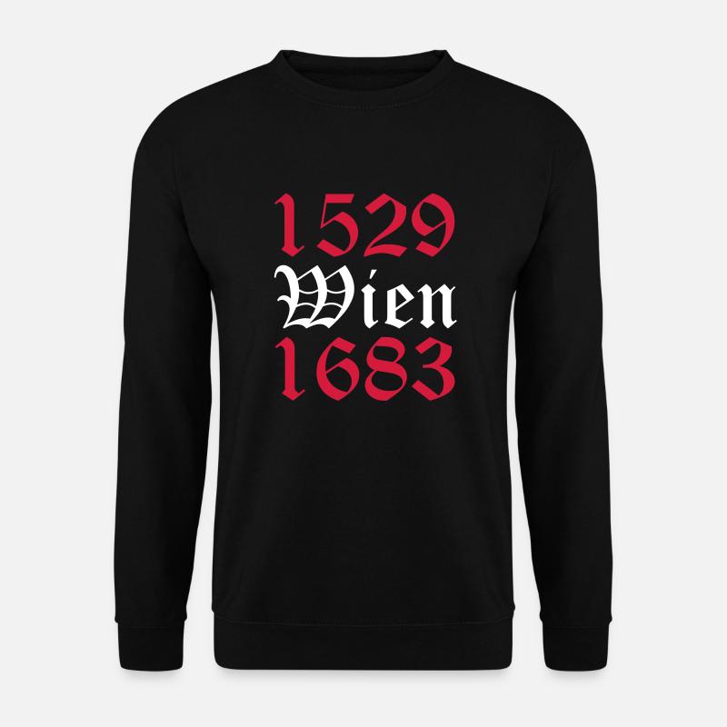 Wien 1529 / 1683 - Unisex Pullover - Schwarz