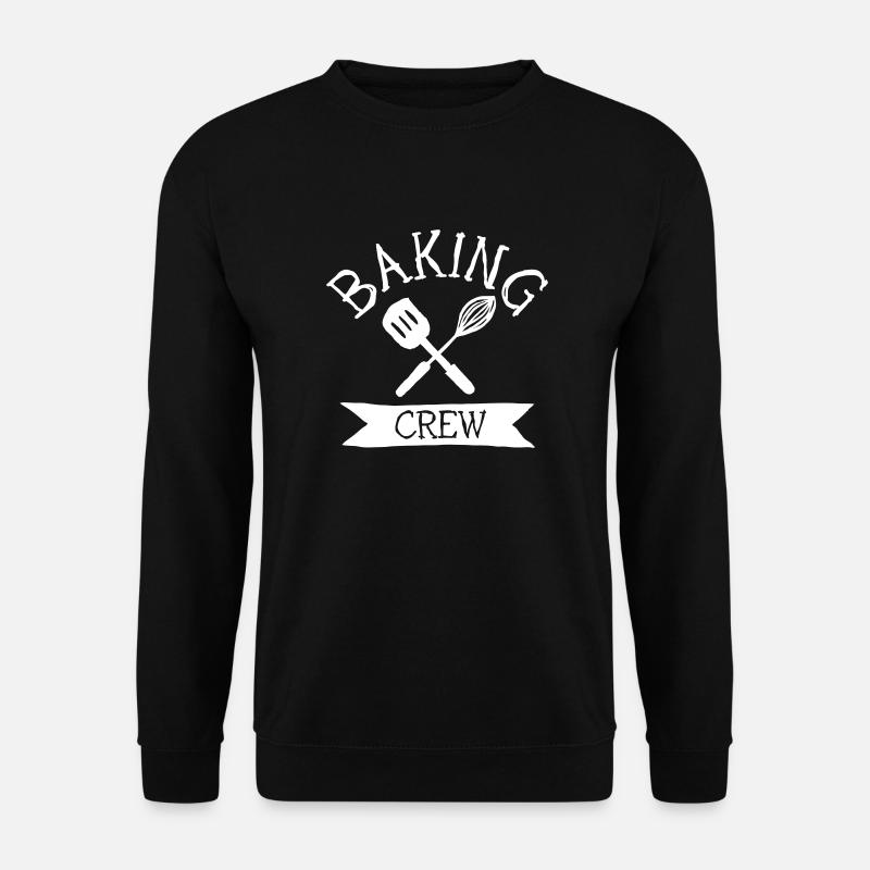 baking crew mixer - Unisex Pullover - Schwarz