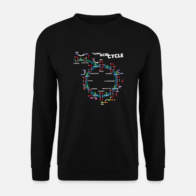 The Citric Acid Cycle - Unisex Pullover - Schwarz