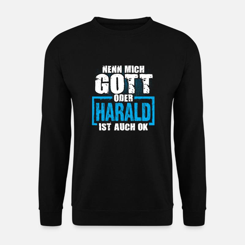 HARALD - ok - Unisex Pullover - Schwarz