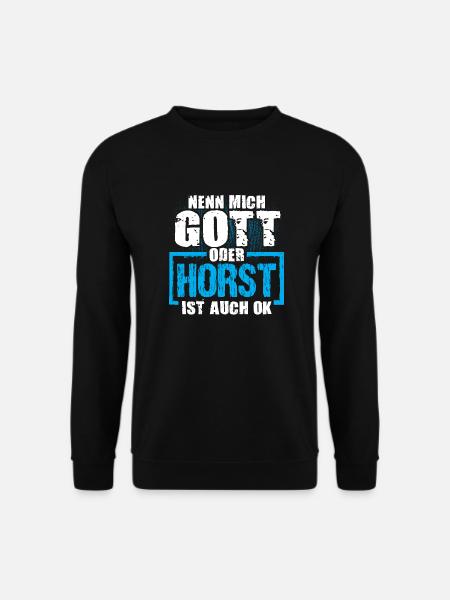 HORST - ok - Unisex Pullover - Schwarz