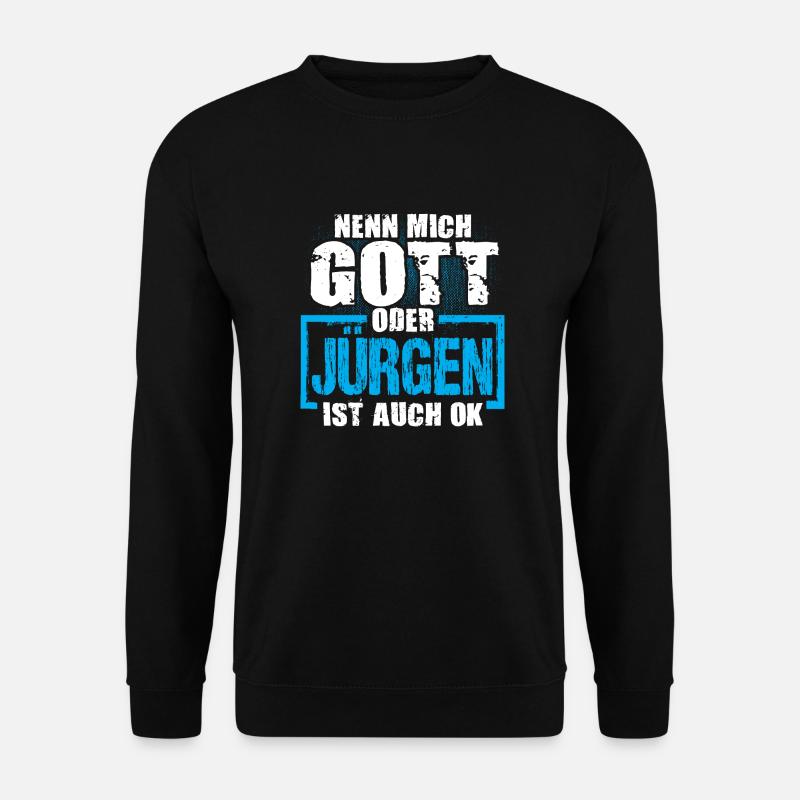 JÜRGEN - ok - Unisex Pullover - Schwarz