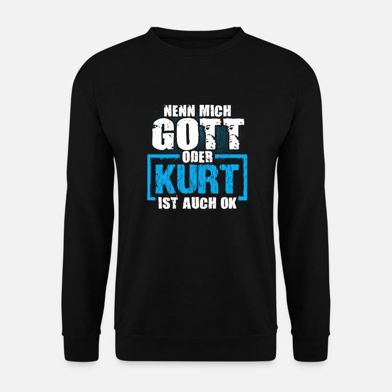 KURT - ok - Unisex Pullover - Schwarz