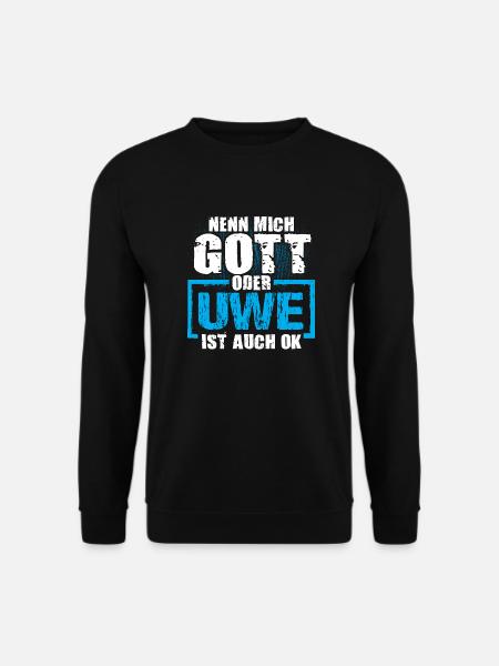 UWE - ok - Unisex Pullover - Schwarz