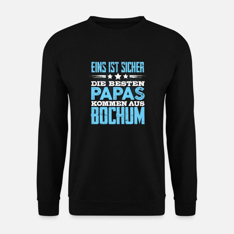 BOCHUM - Papa - Unisex Pullover - Schwarz