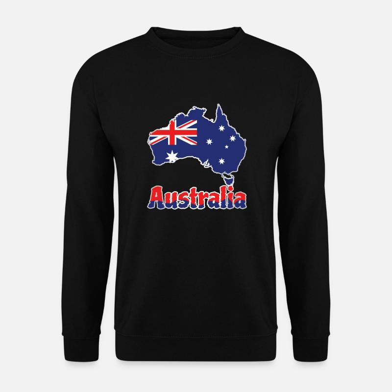 AUSTRALIEN - Unisex Pullover - Schwarz