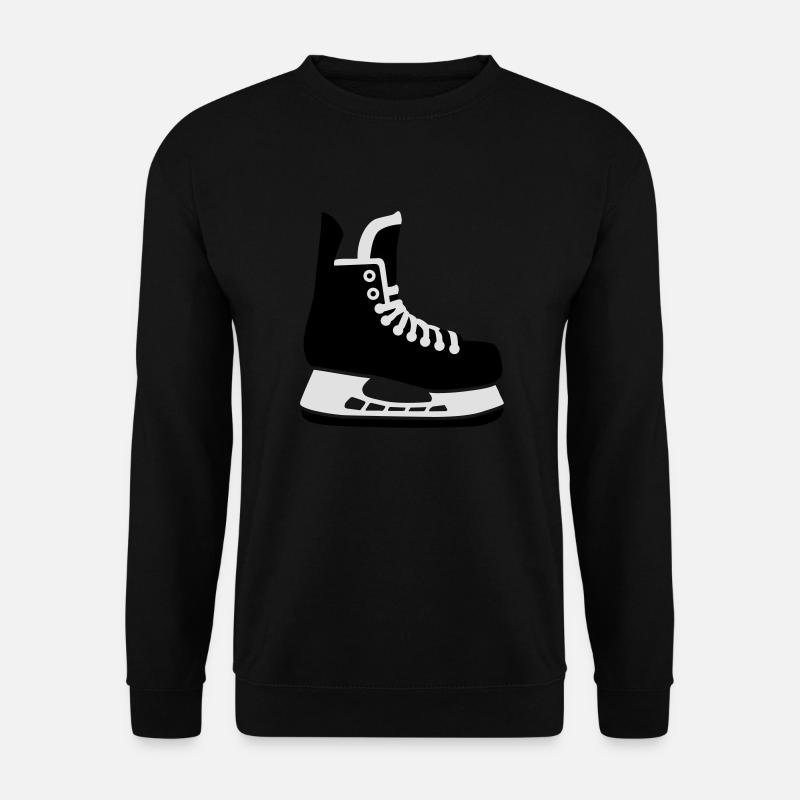 Schlittschuh - Unisex Pullover - Schwarz