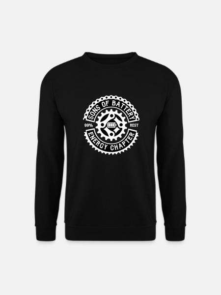 SONS OF BATTERY - EBike Gang Logo - Unisex Pullover - Schwarz