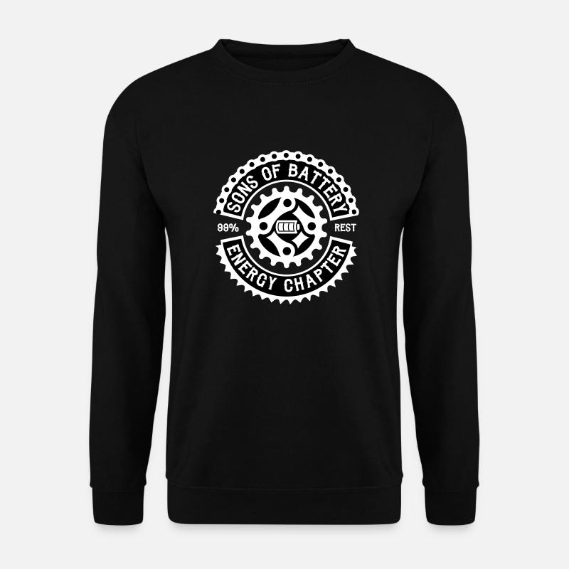 SONS OF BATTERY - EBike Gang Logo - Unisex Pullover - Schwarz