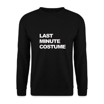 Carnival costume in lingerie funny costume - Unisex Sweatshirt - black - Front - Alina (178cm) & Michal (187cm)