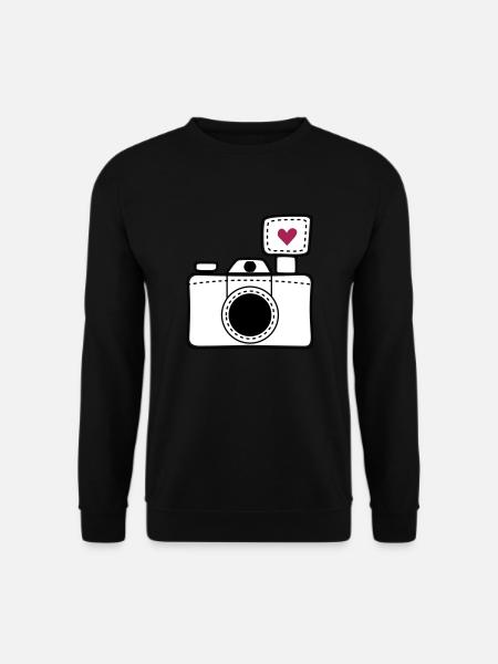Camera love - Unisex Sweatshirt - black