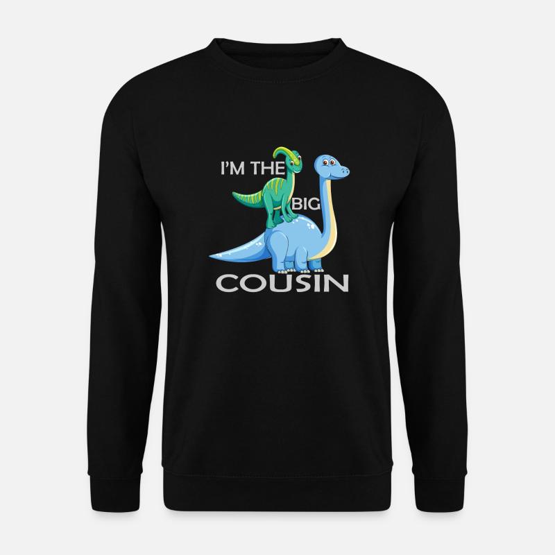 Ich bin das große Cousin-Geschenk - Unisex Pullover - Schwarz