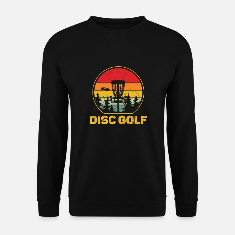 Disc Golf - Unisex Pullover - Schwarz