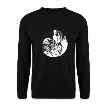 Nana - Manga - Unisex Pullover - Schwarz - Vorne - Alina (178cm) & Michal (187cm)