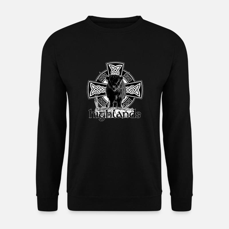 Highlands - Unisex Pullover - Schwarz
