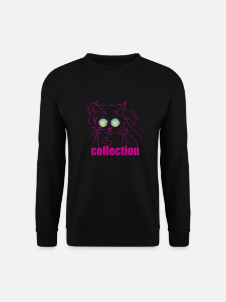Katzenjunge - Unisex Pullover - Schwarz