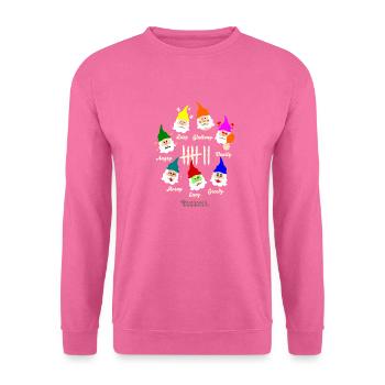 Geek Design Seven Dwarfs Seven Deadly Sins - Unisex Pullover - Pink - Vorne