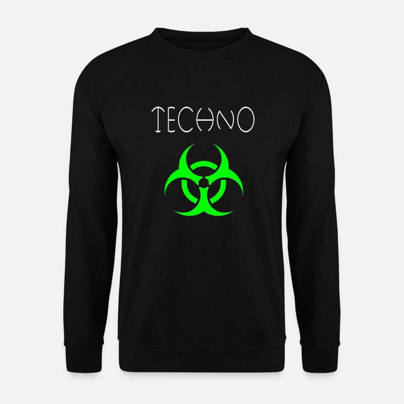 techno 1 - Sweat-shirt Unisexe - noir