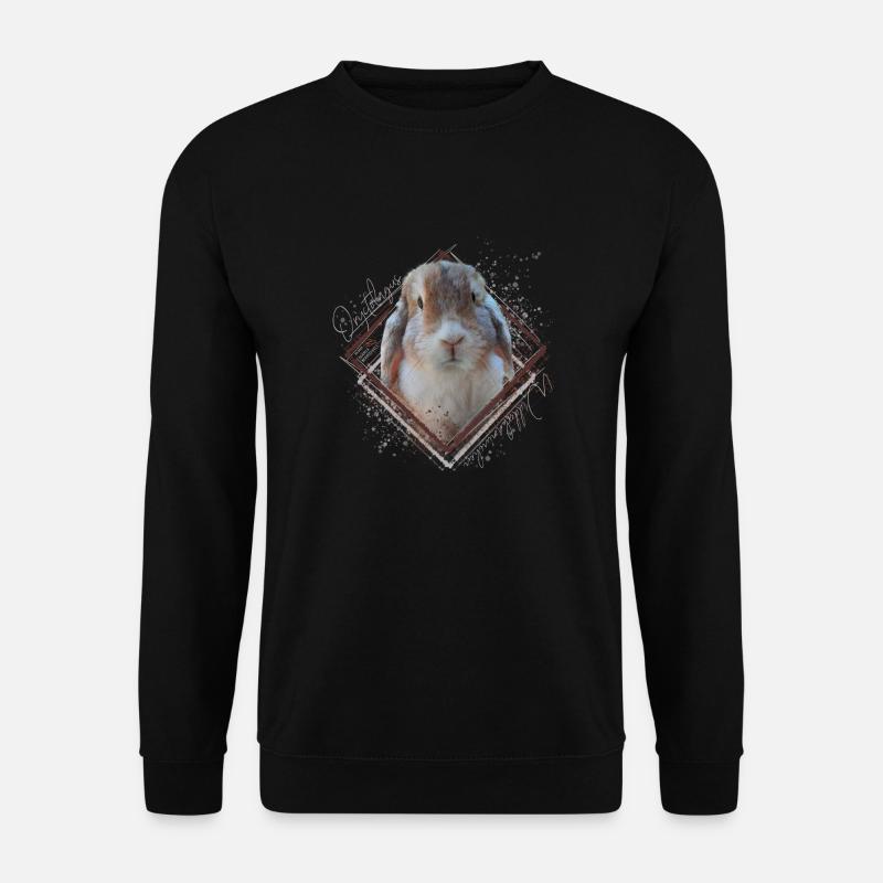 Hasilein, ich muss auf dein T-Shirt sein! - Unisex Pullover - Schwarz