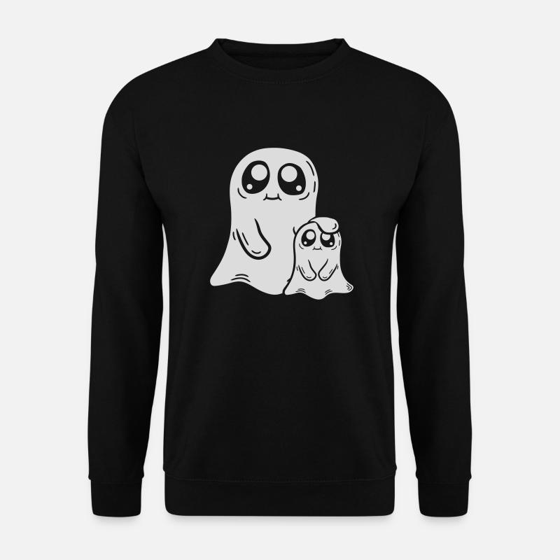 Papa Child Ghost Comic - Unisex Sweatshirt - black