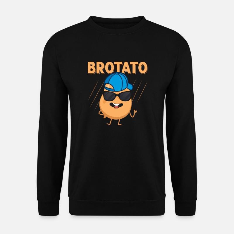Brotato Potato Vegetable - Unisex Pullover - Schwarz