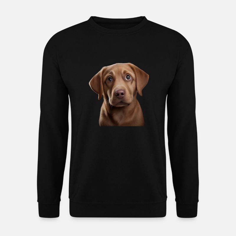 Labrador Retriever, Geschenkidee für Labrador - Unisex Pullover - Schwarz