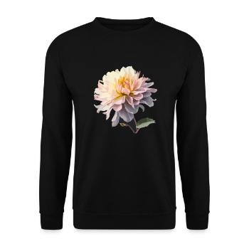 Die Blume - Unisex Pullover - Schwarz - Vorne - Alina (178cm) & Michal (187cm)